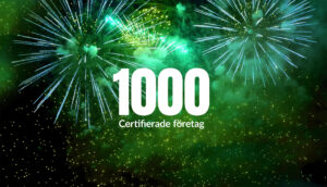 Fair Transport når 1000 certifierade företag